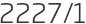2227년1월