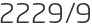 2229년9월