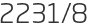 2231년8월