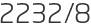 2232년8월