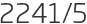 2241년5월