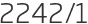 2242년1월