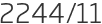 2244년11월