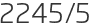 2245년5월